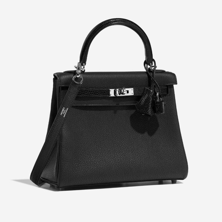 Hermès Kelly 25 Black 6SF S | Sell your designer bag on Saclab.com