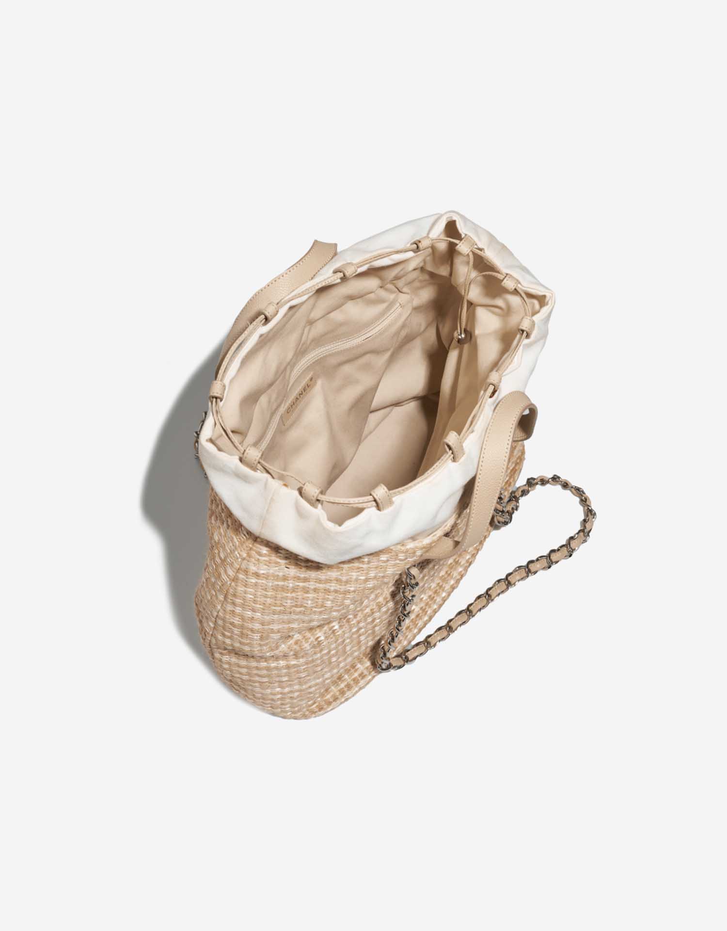 Chanel ShoppingTote OneSize Beige Inside  | Sell your designer bag on Saclab.com