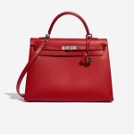 Hermès Kelly 35 RougeCasaque Front  | Sell your designer bag on Saclab.com