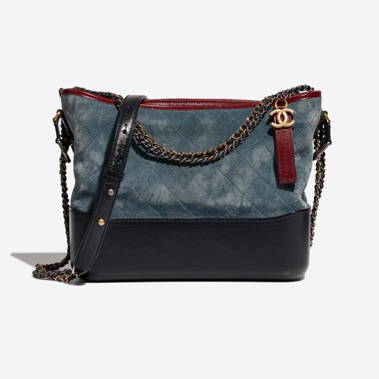 Chanel Gabrielle Medium Bleu-Marine-Rouge 2F S | Vendez votre sac de créateur sur Saclab.com