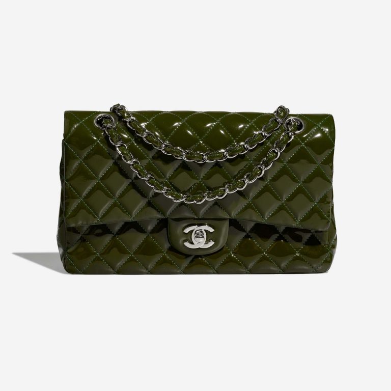 Chanel Timeless Medium Green 2F S | Sell your designer bag on Saclab.com