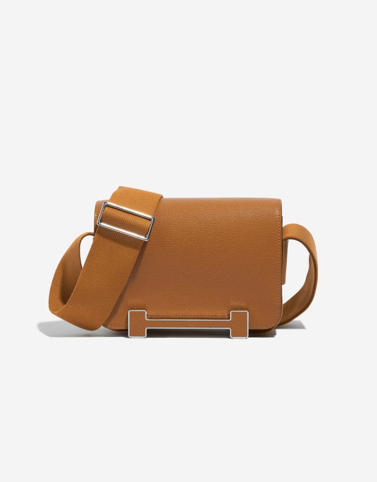 Hermès Geta OneSize Caramel 0F | Sell your designer bag on Saclab.com