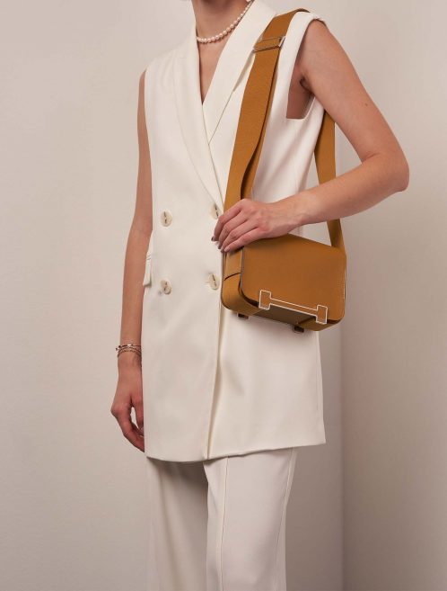 Hermès Geta OneSize Caramel 1M | Sell your designer bag on Saclab.com