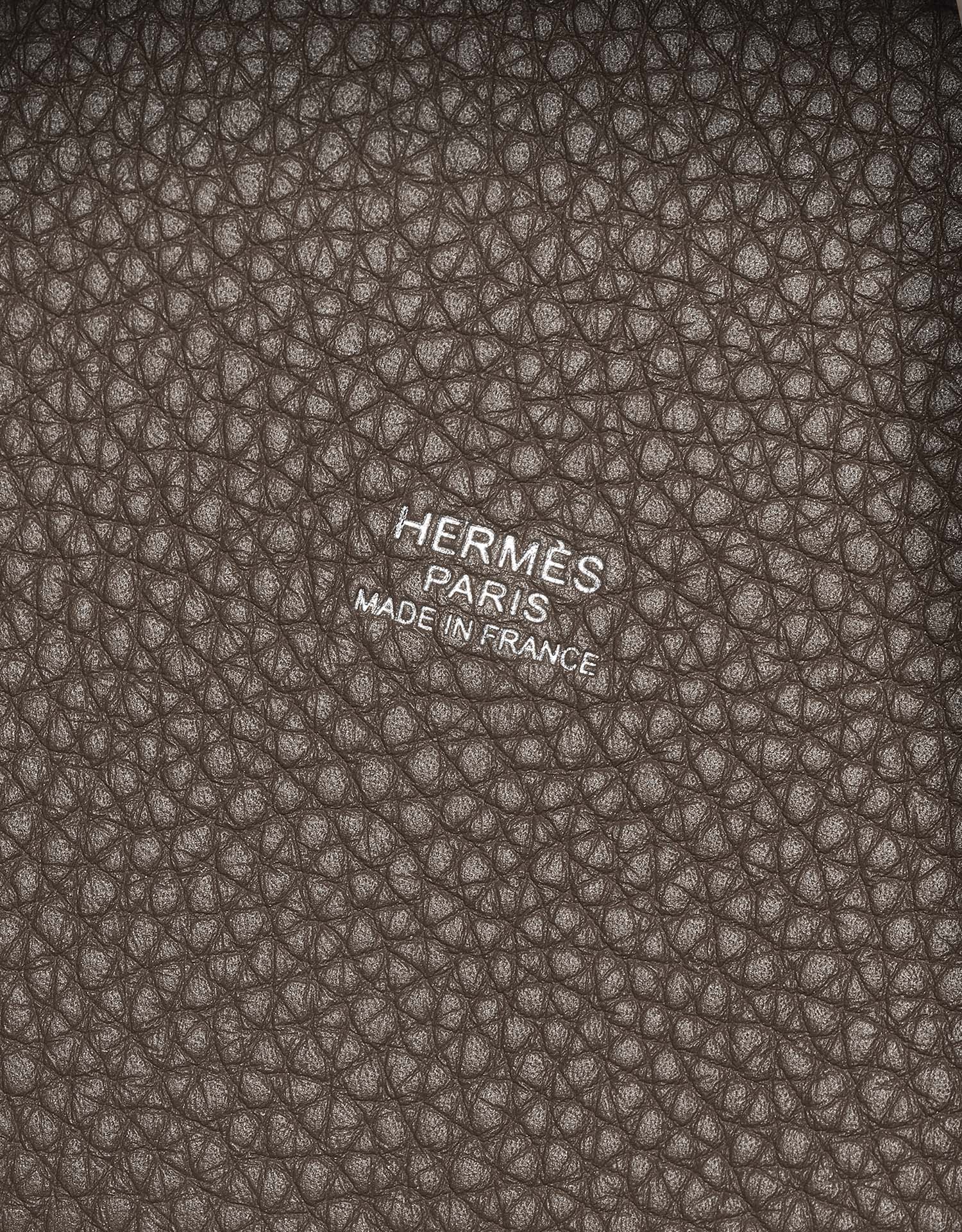 Hermès Picotin 18 Etoupe Logo  | Sell your designer bag on Saclab.com