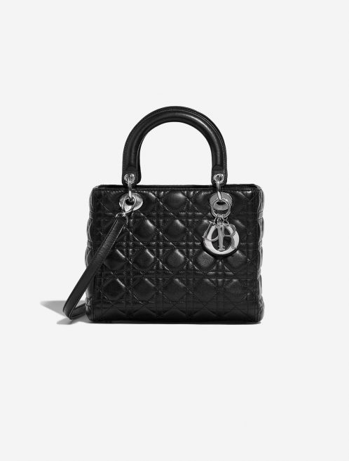 Dior Lady Medium Black Front | Verkaufen Sie Ihre Designer-Tasche auf Saclab.com