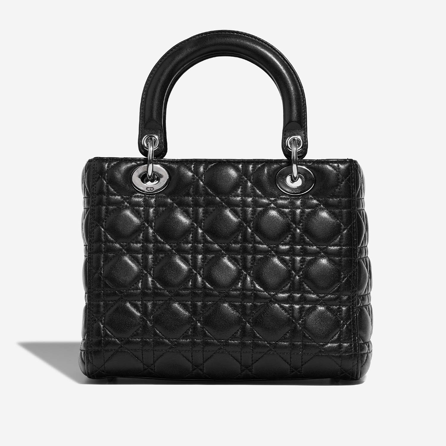 Dior Lady Medium Black Back  | Sell your designer bag on Saclab.com