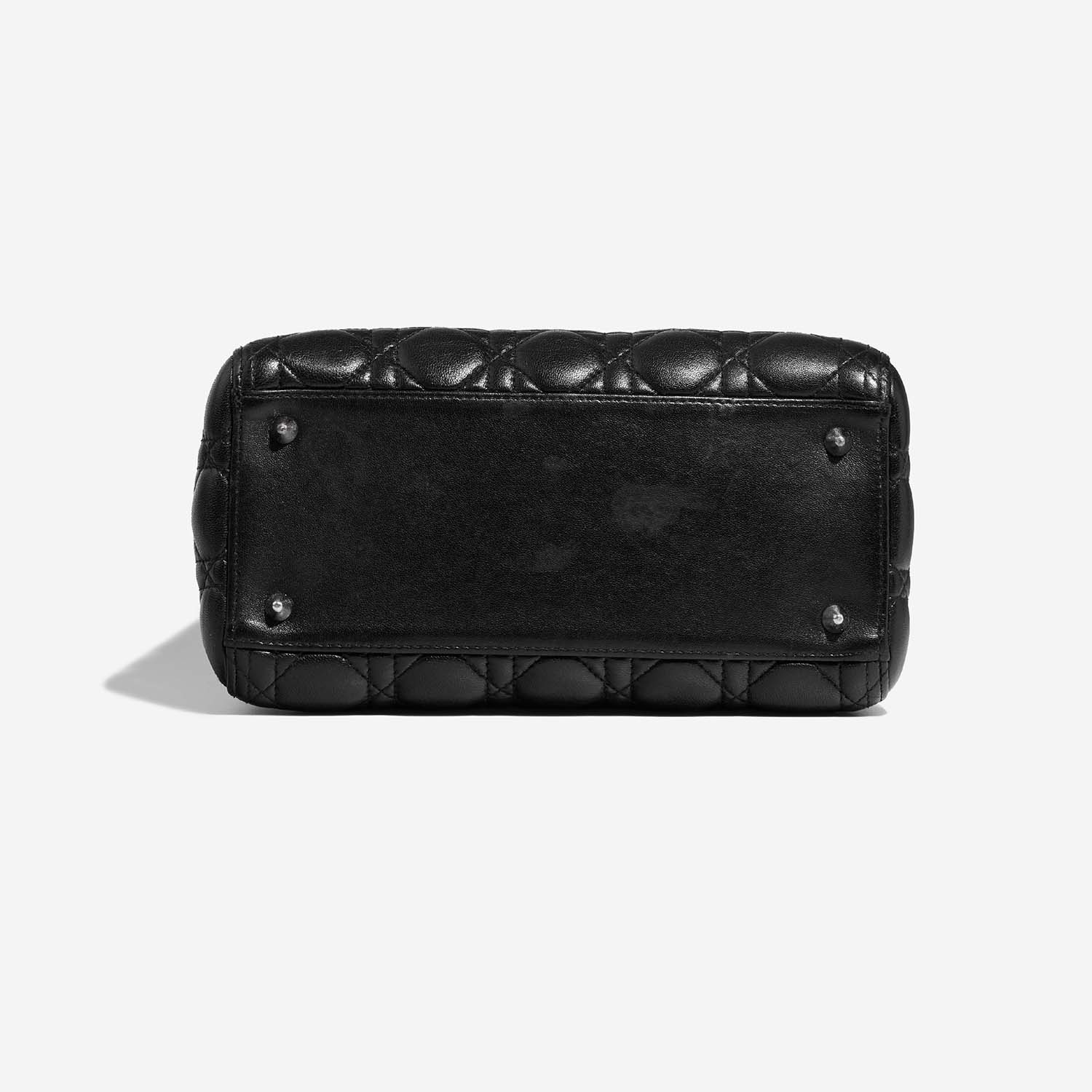 Dior Lady Medium Black Bottom  | Sell your designer bag on Saclab.com
