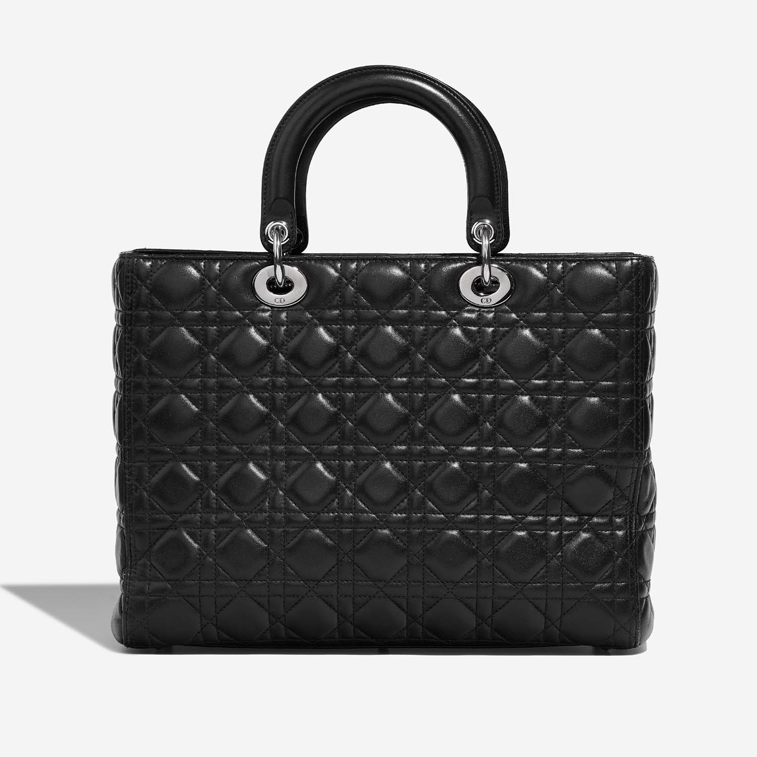 Dior Lady Large Black Back  | Sell your designer bag on Saclab.com