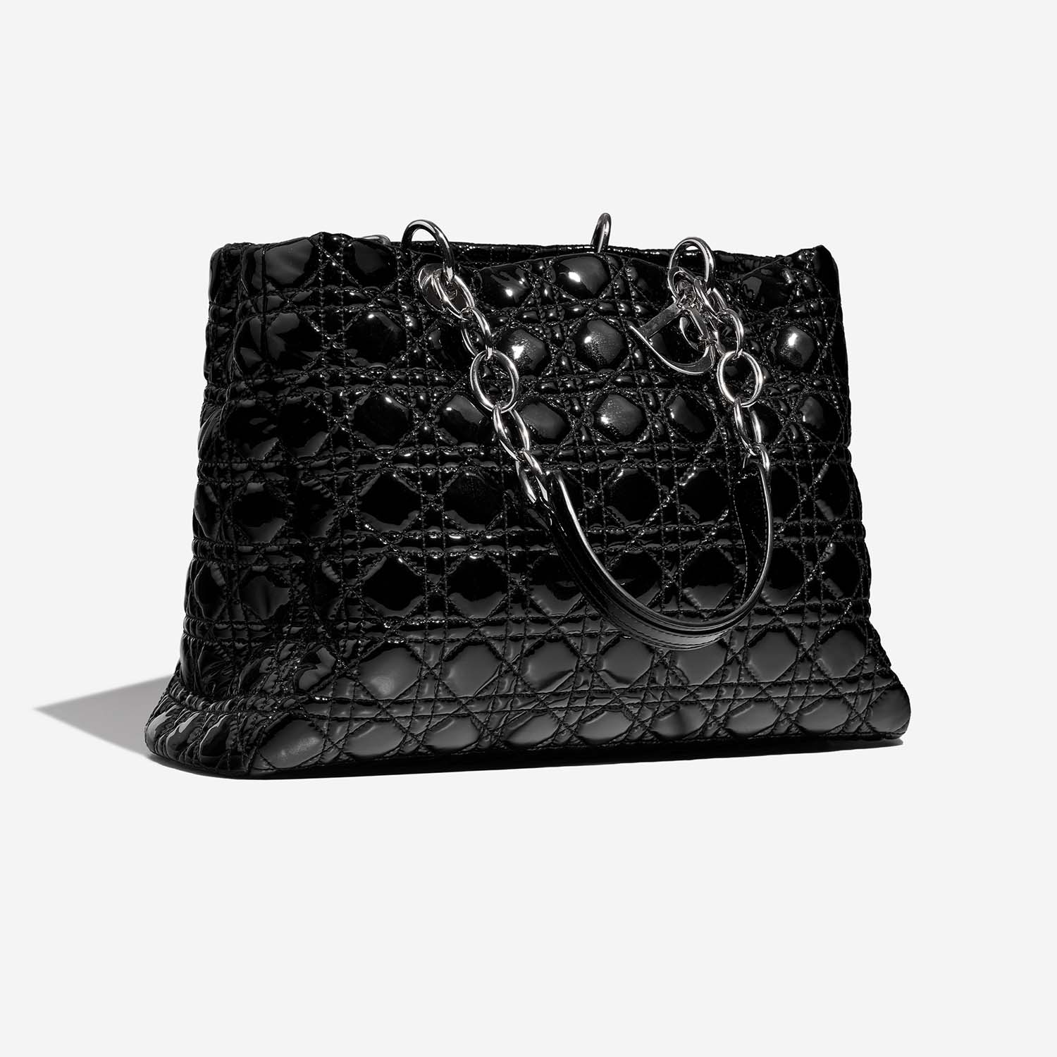 Dior Shopper Black Side Front  | Sell your designer bag on Saclab.com