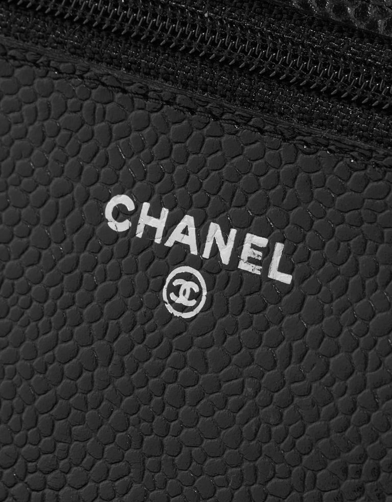 Chanel Timeless WalletOnChain Black Logo  | Sell your designer bag on Saclab.com