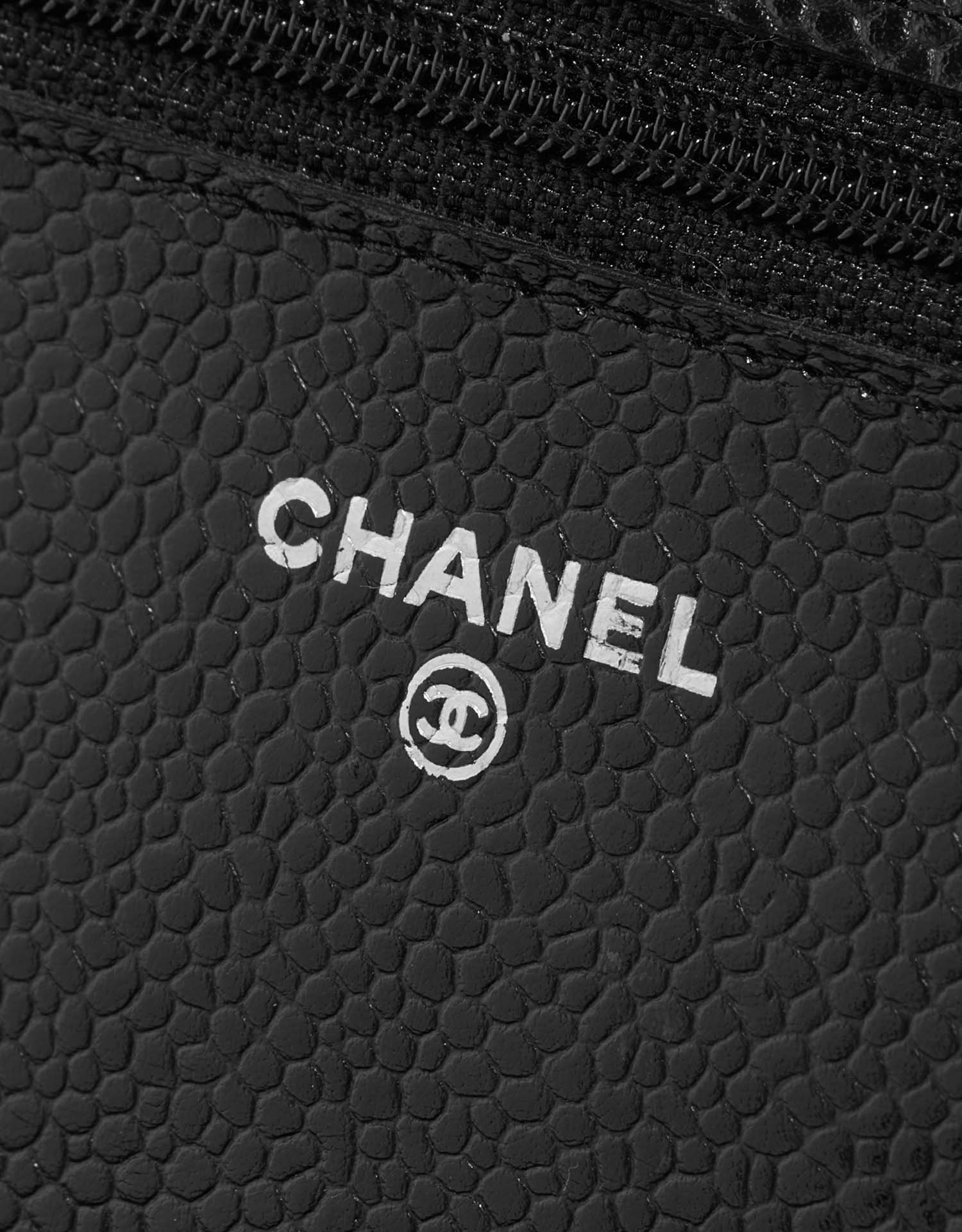 Chanel Timeless WalletOnChain Black Logo  | Sell your designer bag on Saclab.com