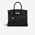 Hermès Birkin 30 Black Front | Vendez votre sac de créateur sur Saclab.com