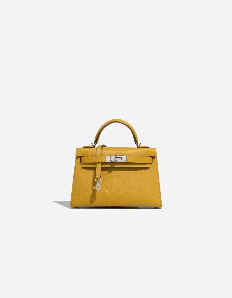 Hermès Kelly Mini JauneAmbre-Gold 0F | Sell your designer bag on Saclab.com