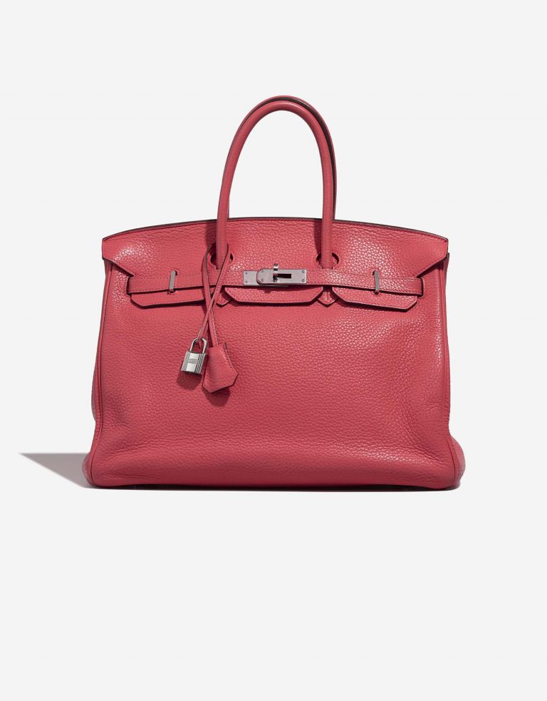 Hermès Birkin 35 RoseLipstick Front  | Sell your designer bag on Saclab.com