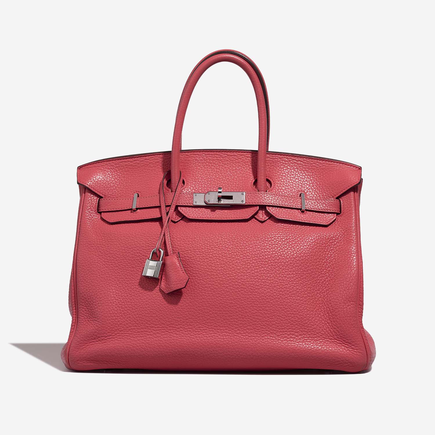 Hermès Birkin 35 RoseLipstick Front  | Sell your designer bag on Saclab.com