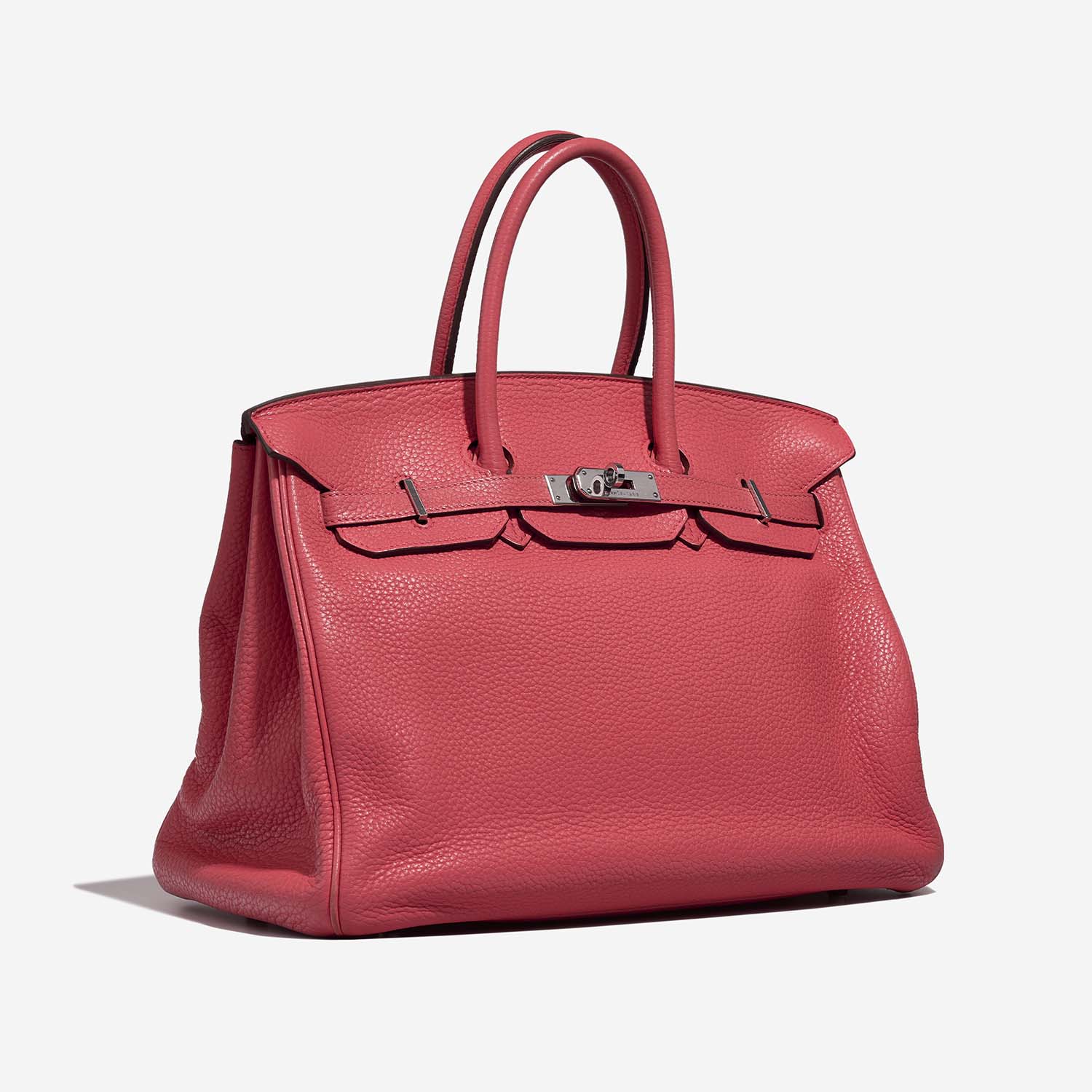 Hermès Birkin 35 RoseLipstick Side Front | Vendez votre sac de créateur sur Saclab.com