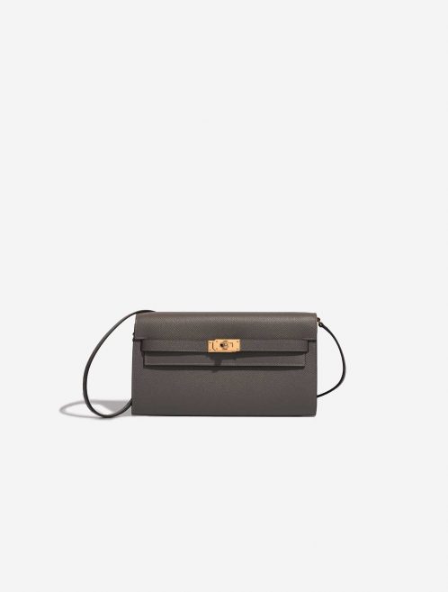 Hermès Kelly ToGo Etain Front  | Sell your designer bag on Saclab.com