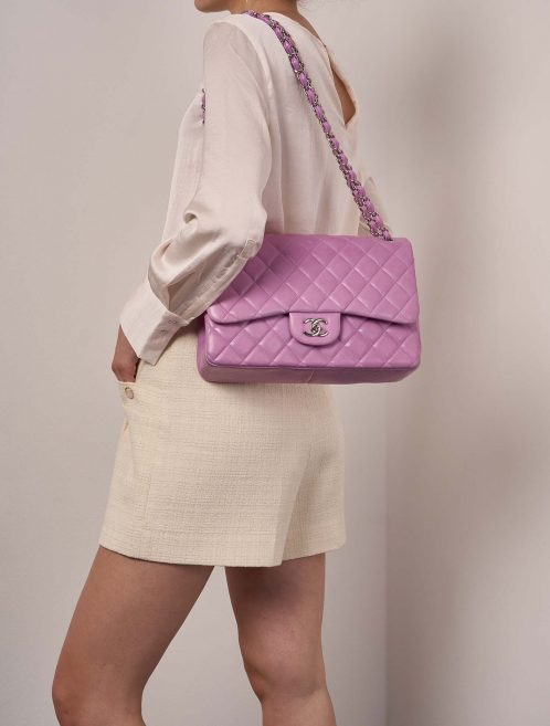 Chanel Timeless Jumbo Violet 1M | Vendez votre sac de créateur sur Saclab.com