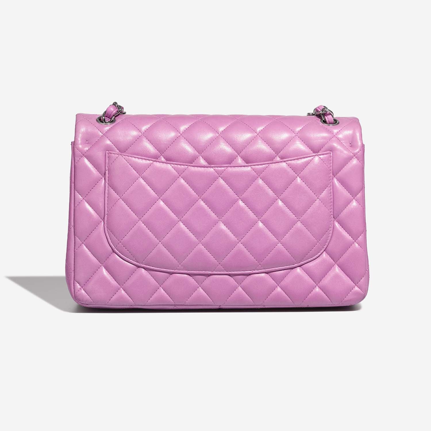 Chanel Timeless Jumbo Violet 5B S | Sell your designer bag on Saclab.com