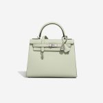 Hermès Kelly 28 VertFizz Front  | Sell your designer bag on Saclab.com