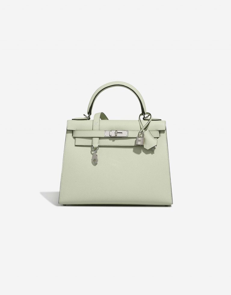 Hermès Kelly 28 VertFizz Front | Verkaufen Sie Ihre Designer-Tasche auf Saclab.com
