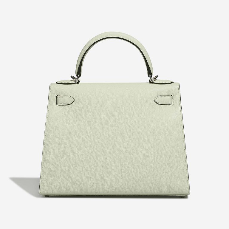 Hermès Kelly 28 VertFizz Back  | Sell your designer bag on Saclab.com