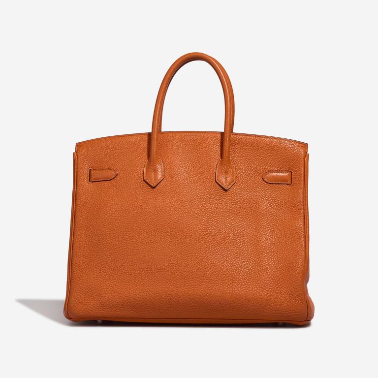 Hermès Birkin 35 Orange Back  | Sell your designer bag on Saclab.com