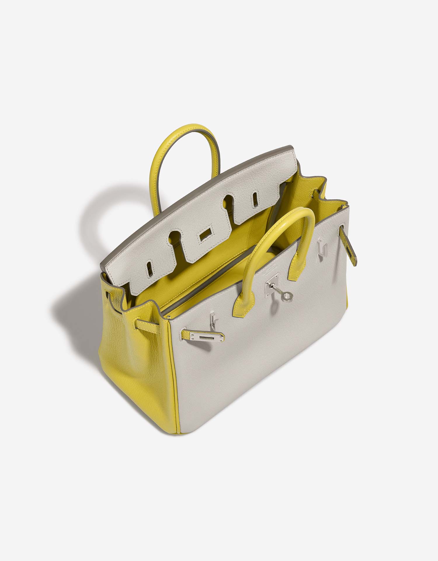 Hermès Birkin 25 HSS Bi-Color Gris Perle and Raisin Chevre Brushed Pal –  ZAK BAGS ©️