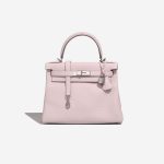 Hermès Kelly 28 MauvePale Front | Vendez votre sac de créateur sur Saclab.com