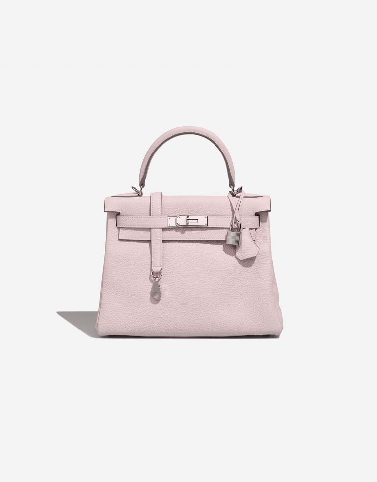 Hermès Kelly 28 MauvePale Front | Verkaufen Sie Ihre Designer-Tasche auf Saclab.com