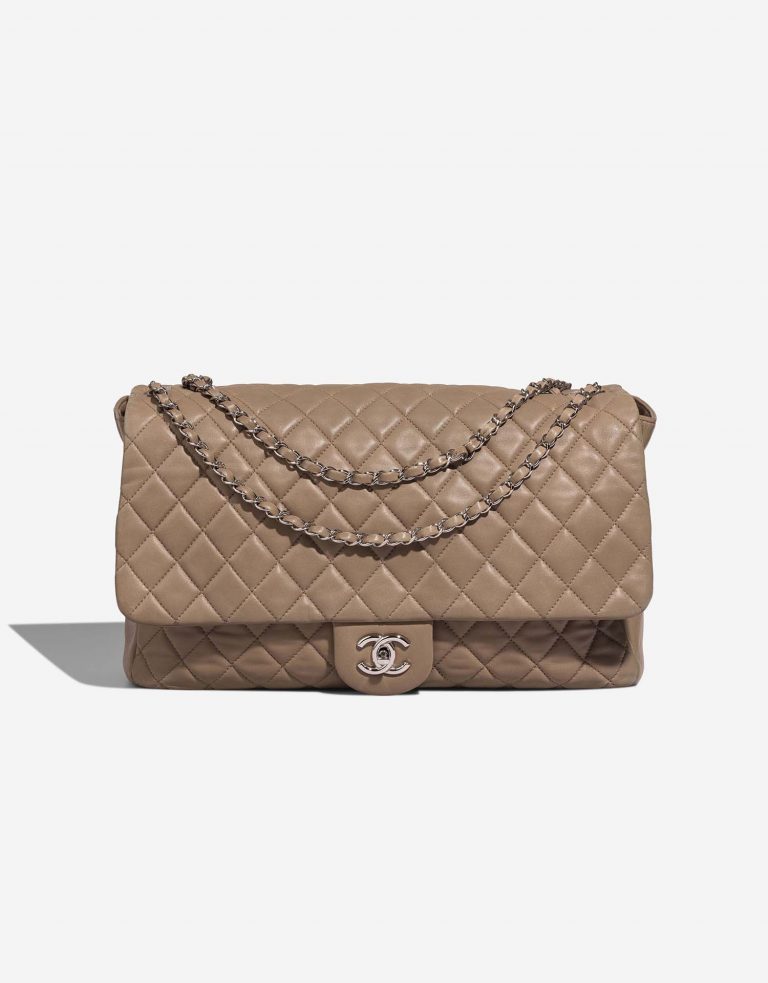 Chanel Timeless Maxi Beige Front | Verkaufen Sie Ihre Designer-Tasche auf Saclab.com