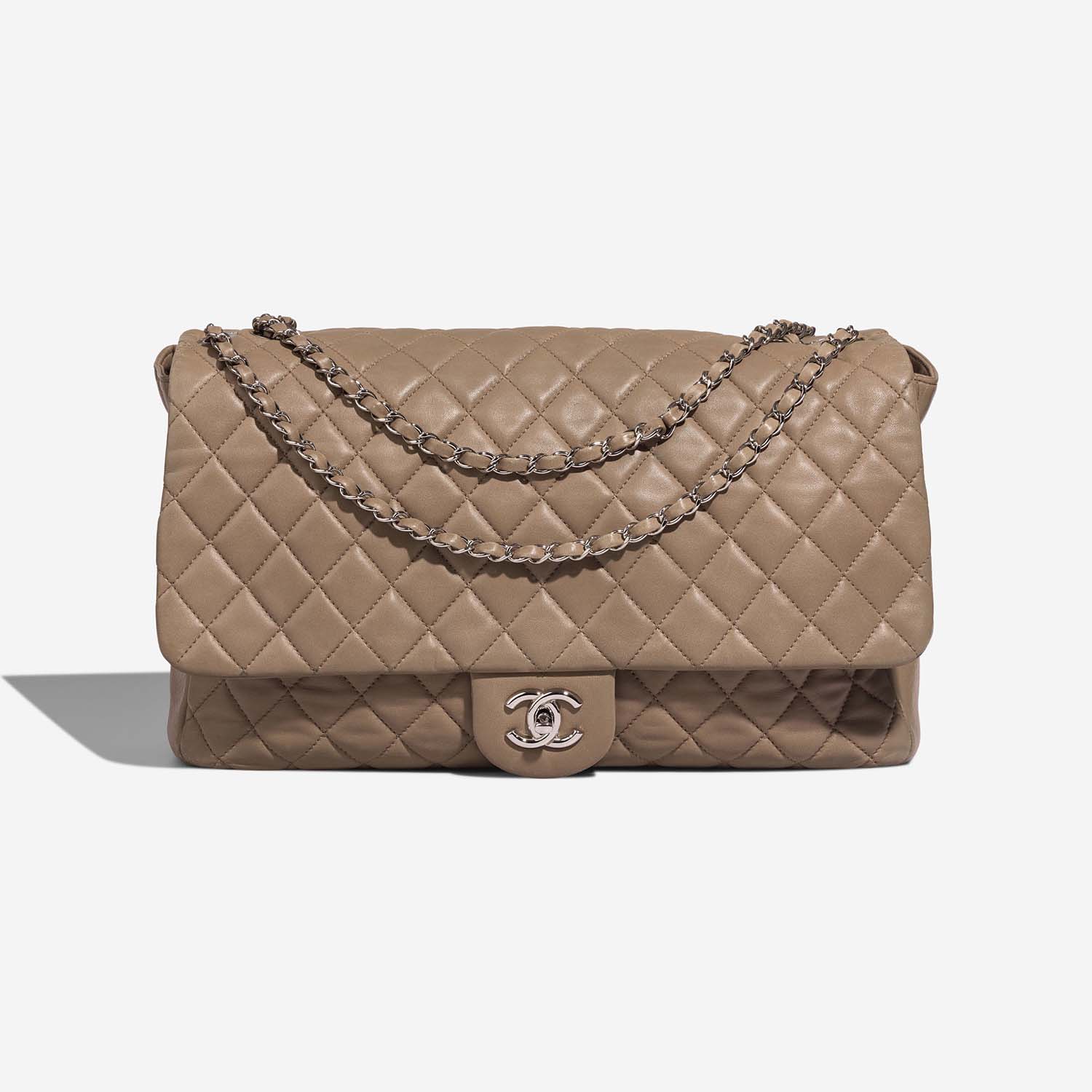 Chanel Timeless Maxi Beige 2F 1 | Sell your designer bag on Saclab.com