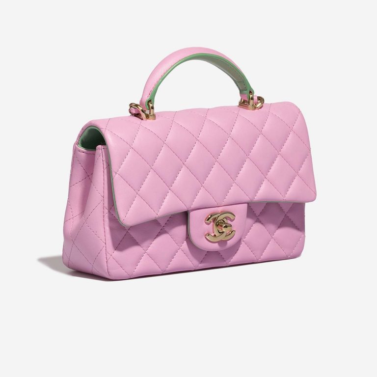 Chanel Timeless MiniRectangulaire Rose-Vert 6SF S | Vendre votre sac de créateur sur Saclab.com