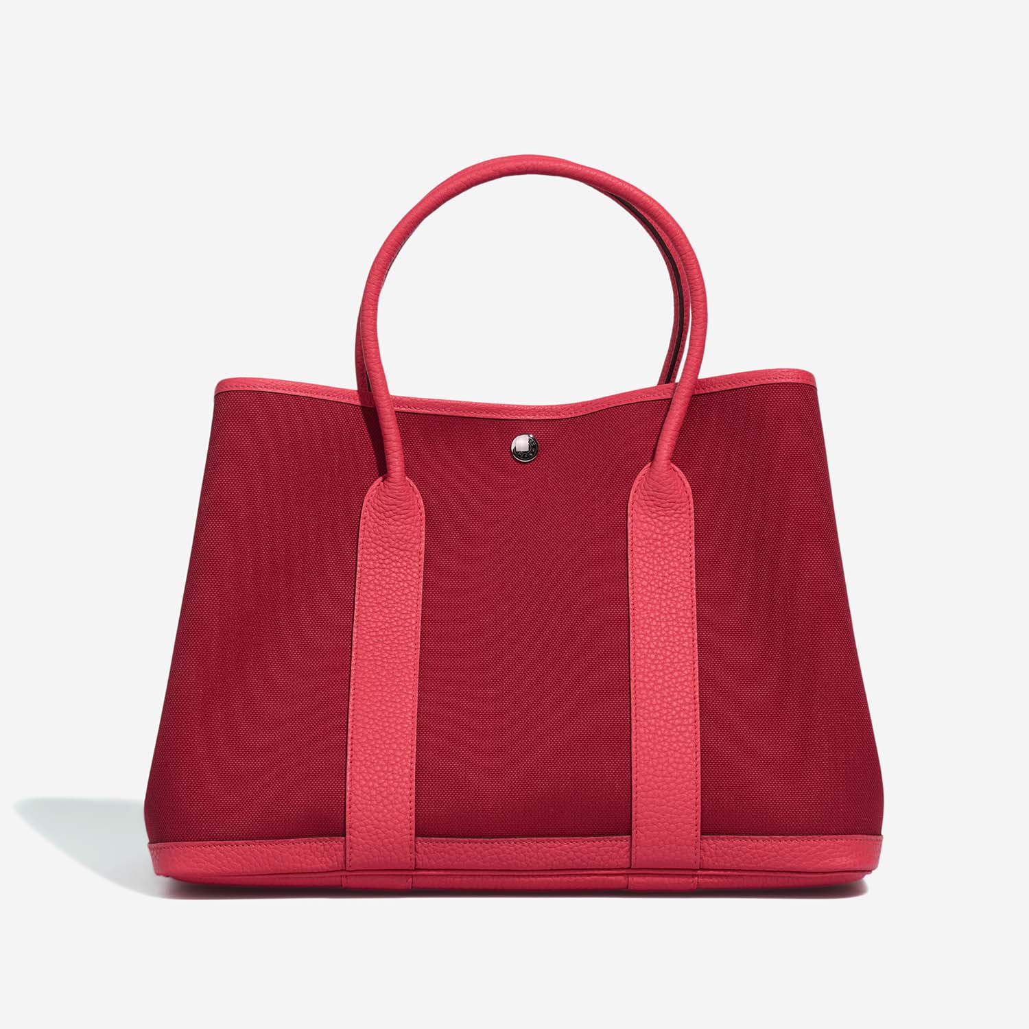 Hermès GardenParty 36 RougeGrenat-Bougainville Front  | Sell your designer bag on Saclab.com