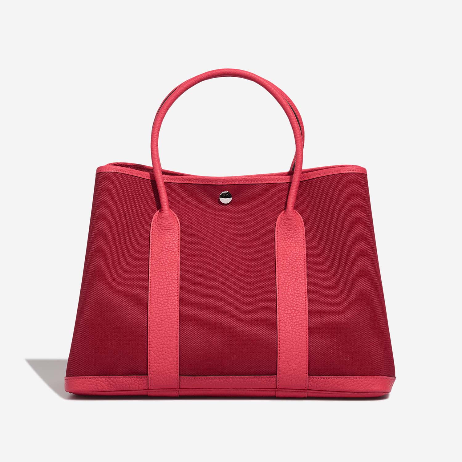 Hermès GardenParty 36 RougeGrenat-Bougainville Back  | Sell your designer bag on Saclab.com