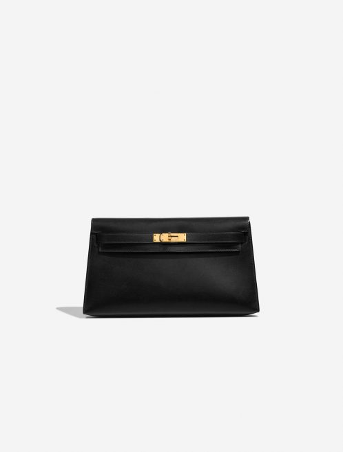 Hermès KellyElanPochette Black Front  | Sell your designer bag on Saclab.com