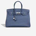 Hermès Birkin 35 BleuBrighton Front | Vendez votre sac de créateur sur Saclab.com