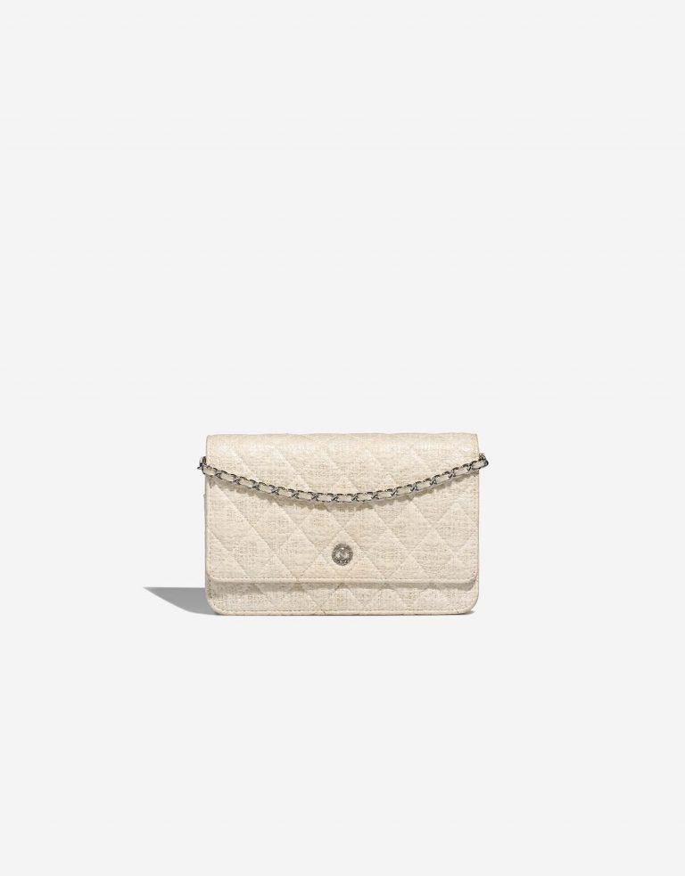 Chanel Timeless WalletOnChain White Front  | Sell your designer bag on Saclab.com