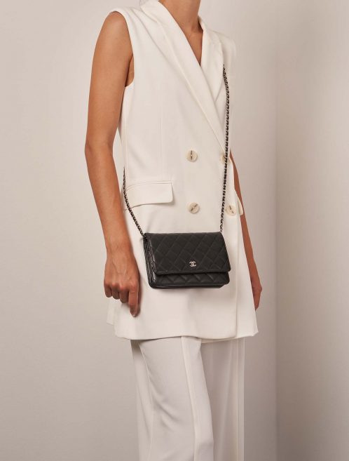 Chanel Timeless WalletOnChain Black Sizes Worn | Sell your designer bag on Saclab.com