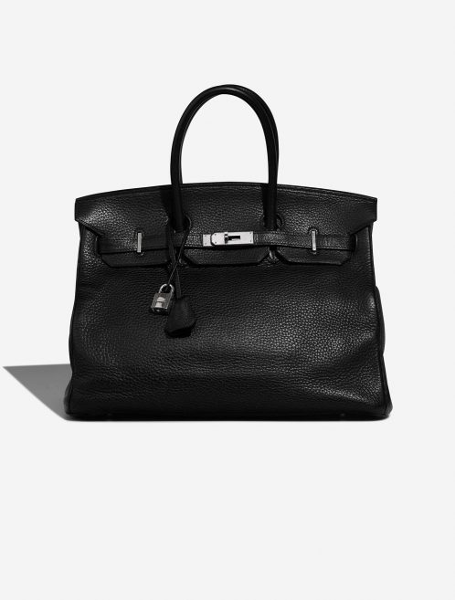 Hermès Birkin 35 Black Front  | Sell your designer bag on Saclab.com
