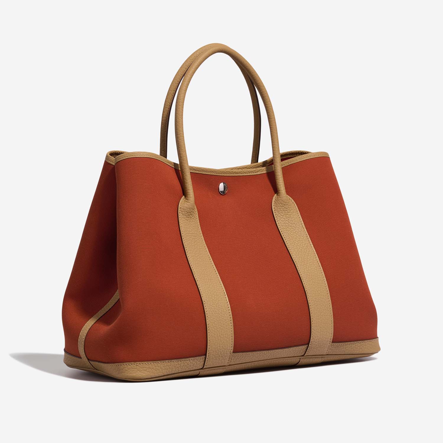 Hermès GardenParty 36 cuivre-orangeMecano-biscuit 7SB S | Sell your designer bag on Saclab.com
