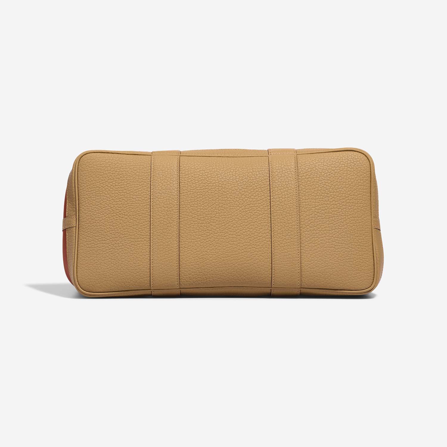 Hermès GardenParty 36 cuivre-orangeMecano-biscuit Bottom  | Sell your designer bag on Saclab.com