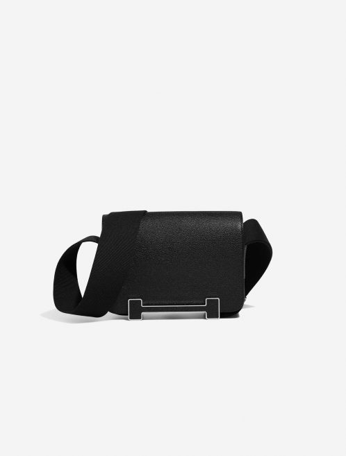 Hermès Geta onesize Black Front  | Sell your designer bag on Saclab.com