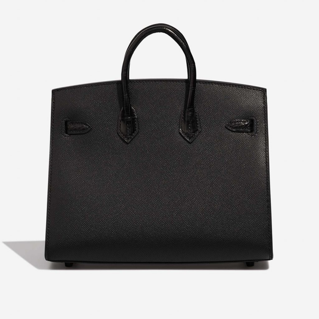 Hermès Birkin Faubourg So Black 20 Matte Alligator / Veau Madame ...