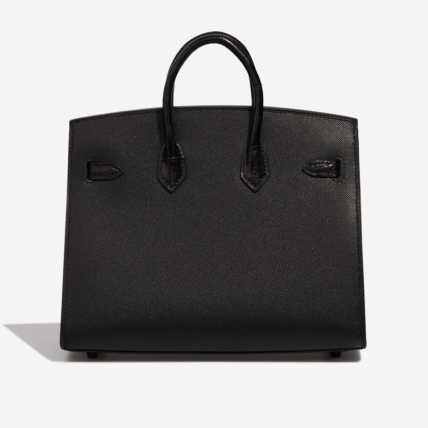 Hermès Birkin 20 BlackOrangeHJauneAmbre Back  | Sell your designer bag on Saclab.com