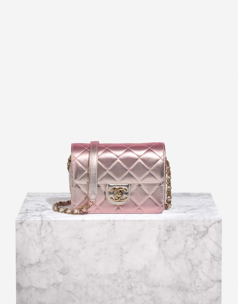 Chanel Timeless SmallFlapBag iridescent Front  | Sell your designer bag on Saclab.com