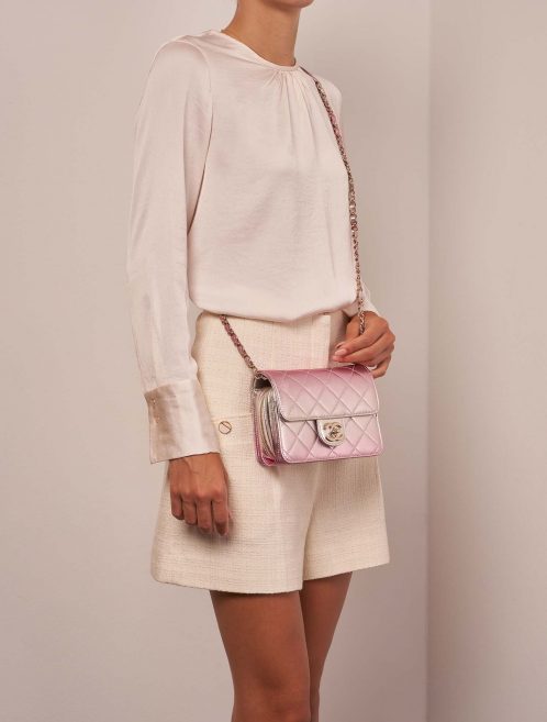 Chanel Timeless SmallFlapBag iridescent Sizes Worn | Sell your designer bag on Saclab.com