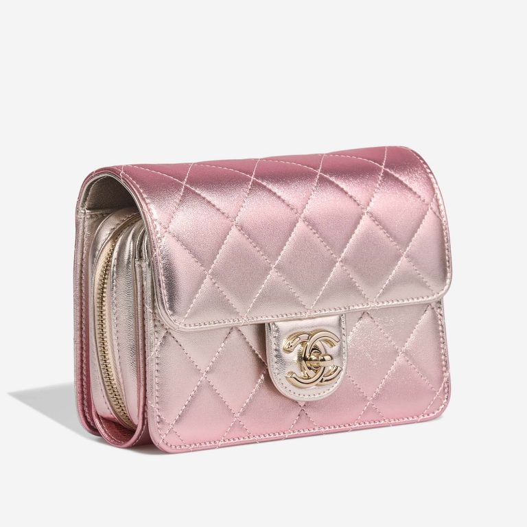 Chanel Timeless SmallFlapBag iridescent Side Front  | Sell your designer bag on Saclab.com