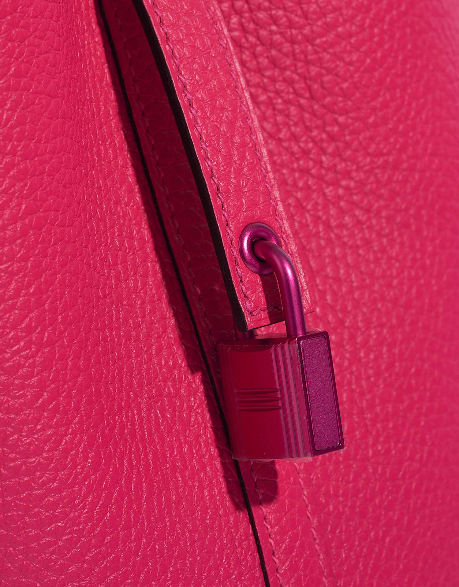 Hermès Picotin 18 RoseMexico Closing System  | Sell your designer bag on Saclab.com