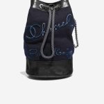 Chanel Backpack Blue-Black Front  | Sell your designer bag on Saclab.com